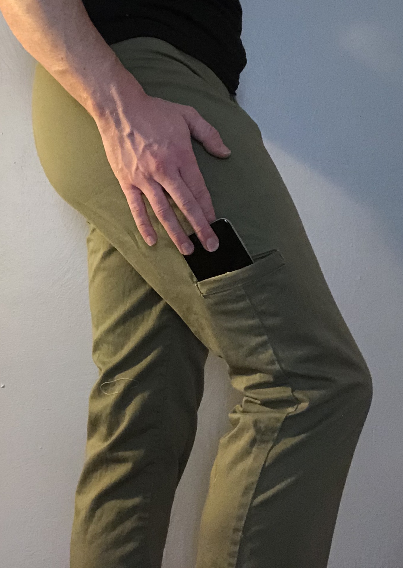 First pair of pants.